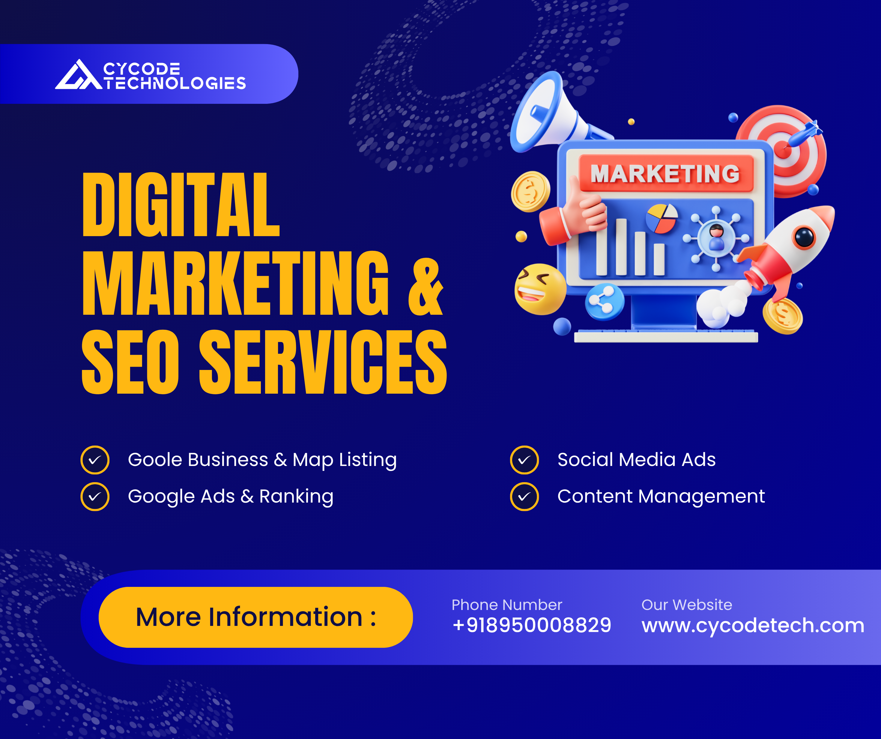 Digital Marketing & SEO Company in Hansi, Hisar | Google Ads, Meta Ads & Audio Video Advertising