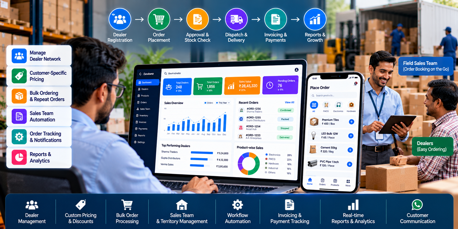 Dealer Order Management & Sales Automation | Cycode Technologies